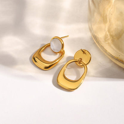 Ocean Mist Drop Earrings