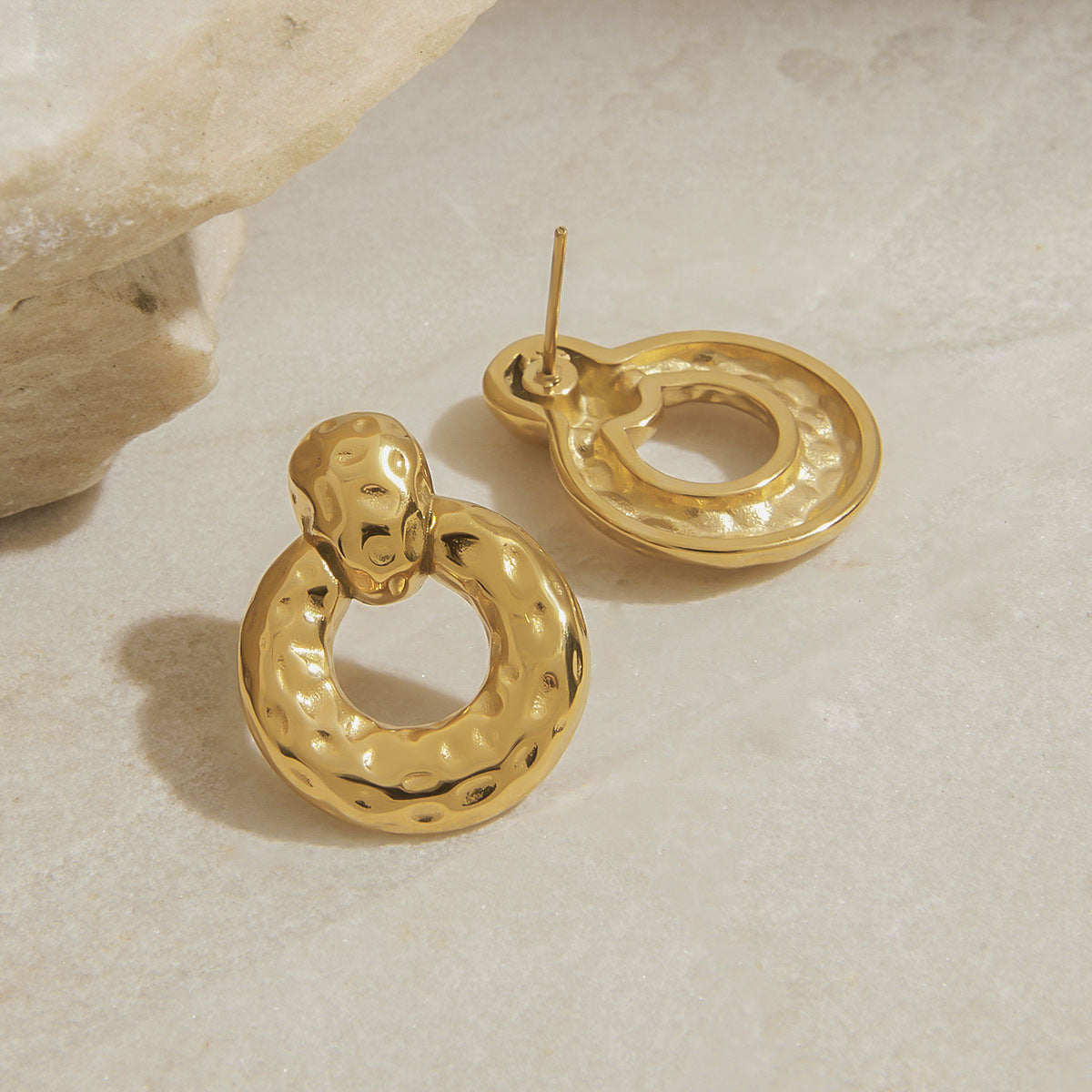 Molten Loop Earrings