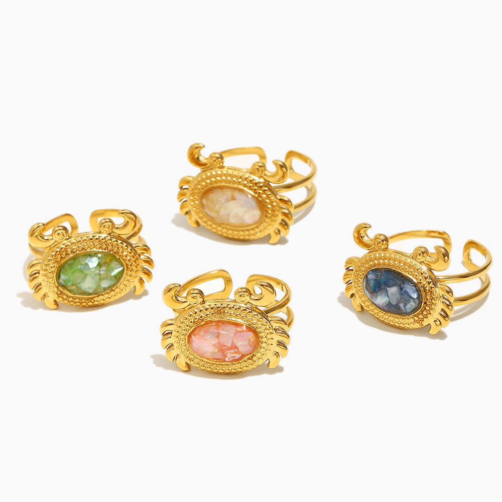 Tidal Guardian Crab Ring