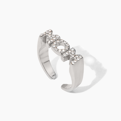 MOM Pavé Adjustable Ring