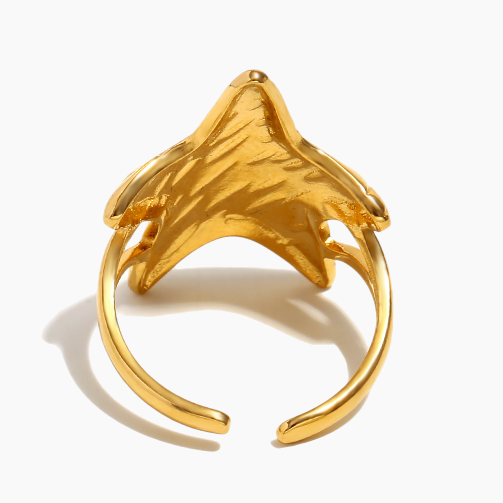 Starry Ocean Starfish Ring