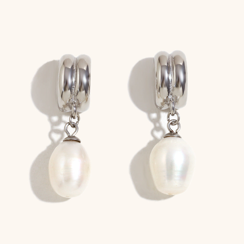 Aurora Pearl Drop Earrings