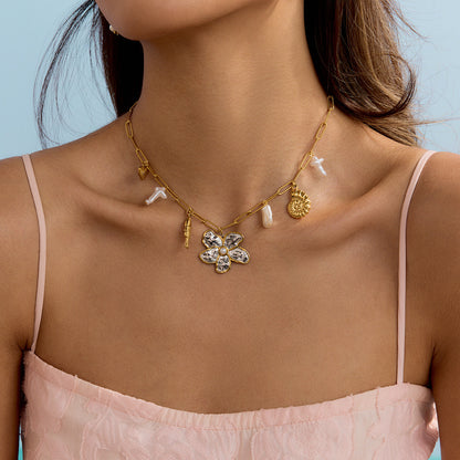 Ocean Relic Charm Necklace