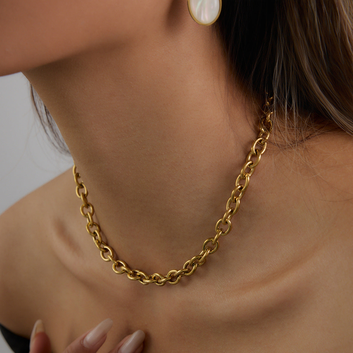 Bold Tides Chain Necklace