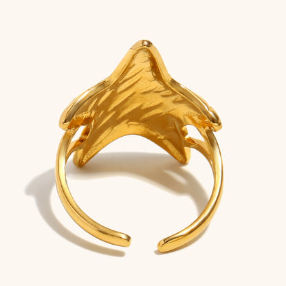 Starry Ocean Starfish Ring