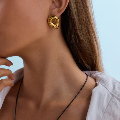 Molten Tide Drop Earrings