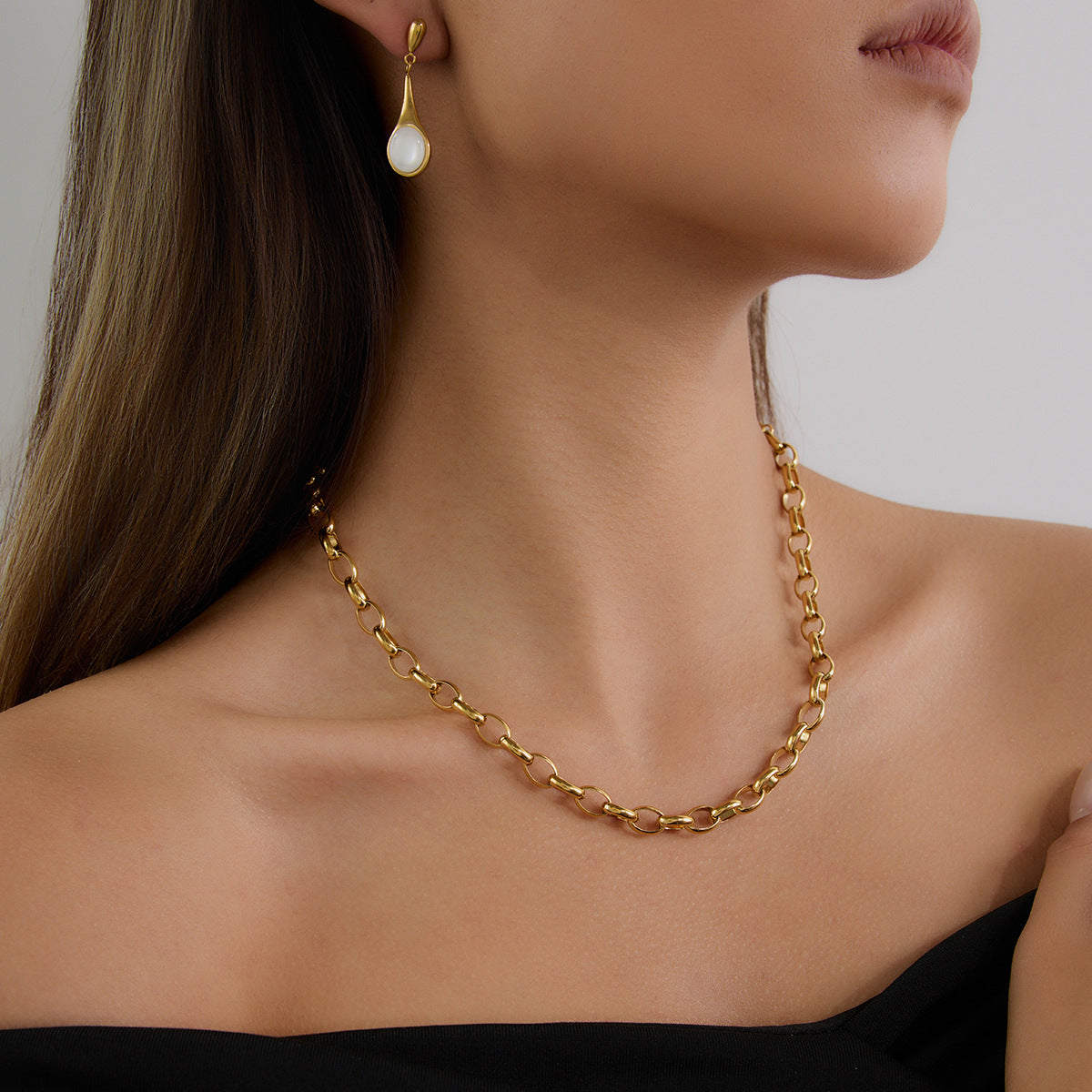 Mariner Oval Link Necklace
