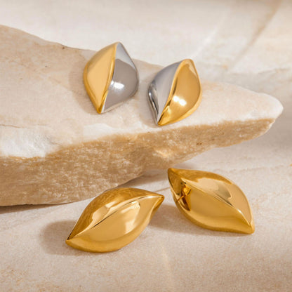Gilded Leaf Earrings