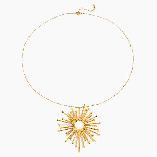 Solar Flare Pendant Necklace