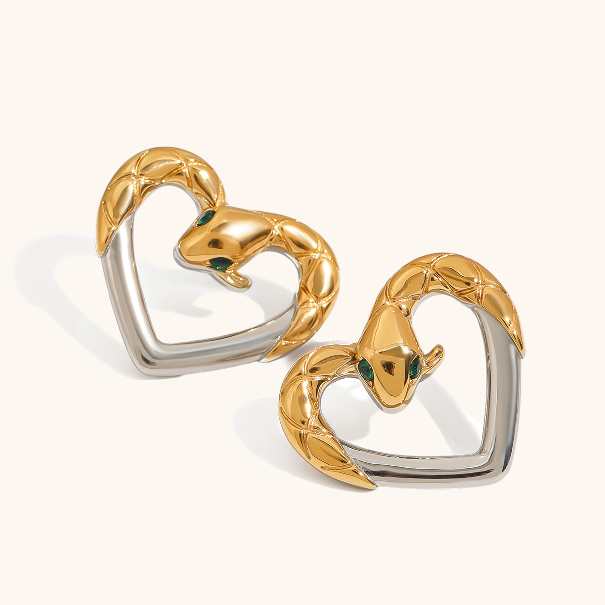 Serpent's Heart Earrings
