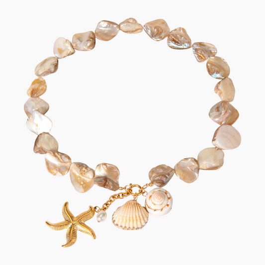 Seashell Shoreline Necklace