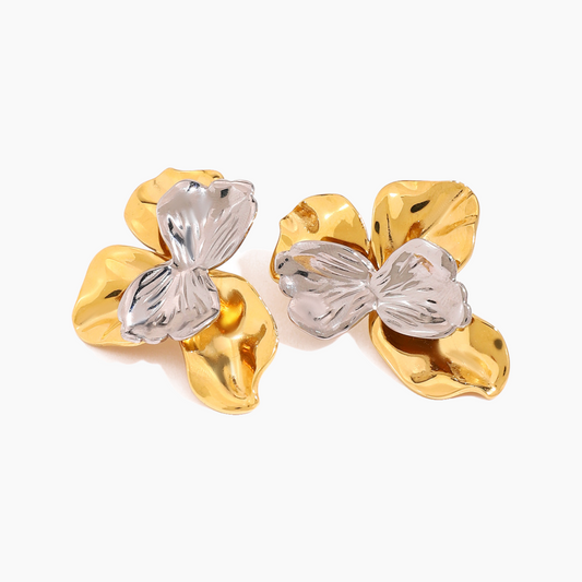 Tide Bloom Sculptural Earrings