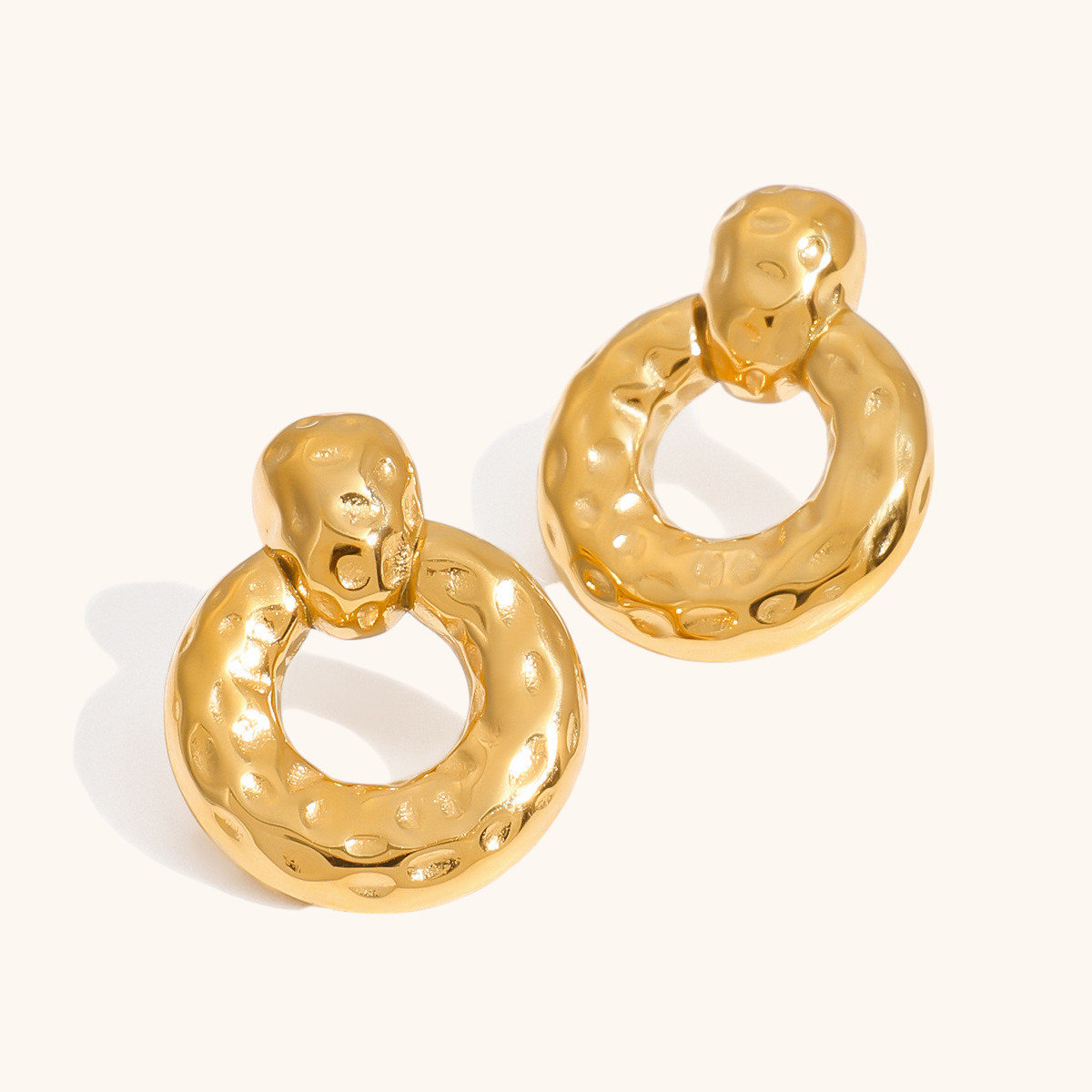 Molten Loop Earrings