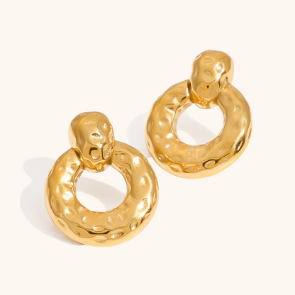 Molten Loop Earrings