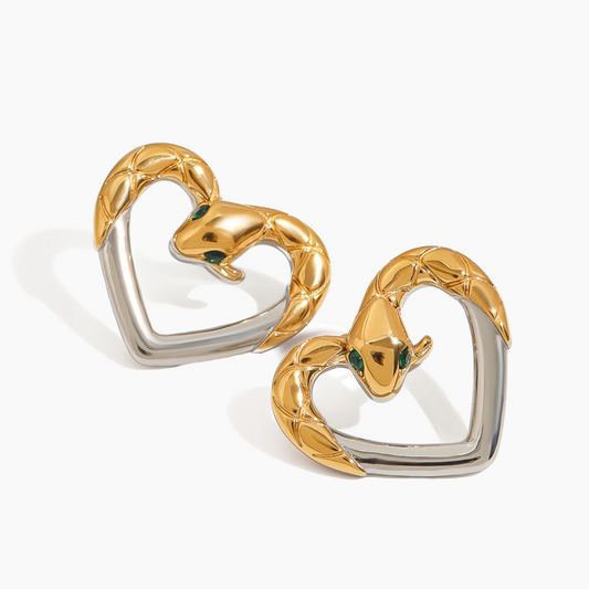 Serpent's Heart Earrings