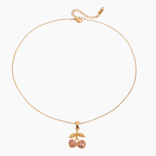 Cherry Spark Necklace