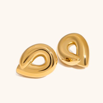 Molten Tide Drop Earrings