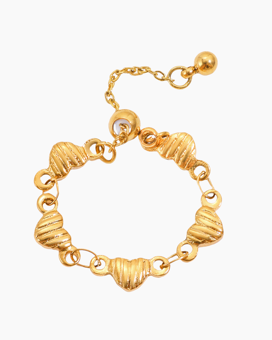 Sweetheart Link Finger Chain