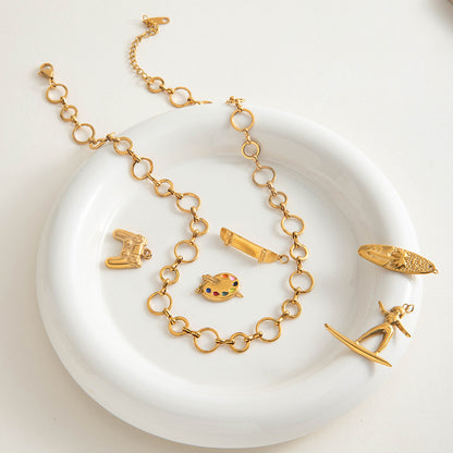Sunloop Orbit Necklace