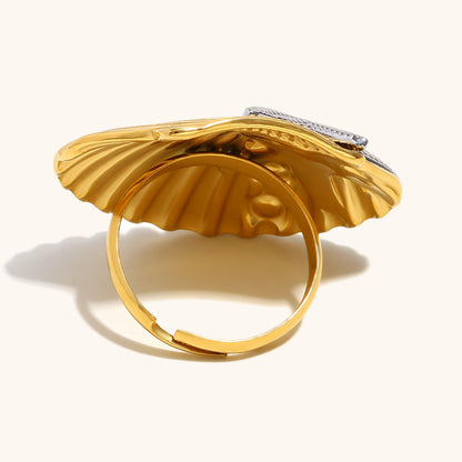 Ocean Treasure Shell Ring