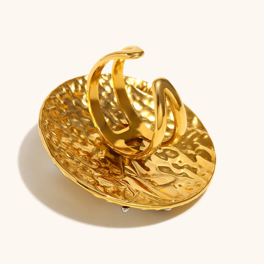 Ocean Relic Statement Ring