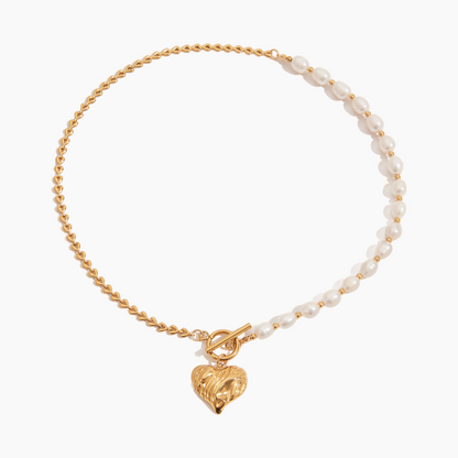 Pearlbound Heart Necklace