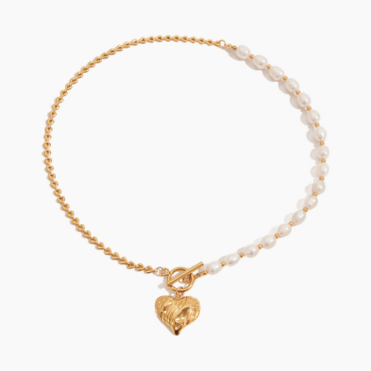 Pearlbound Heart Necklace