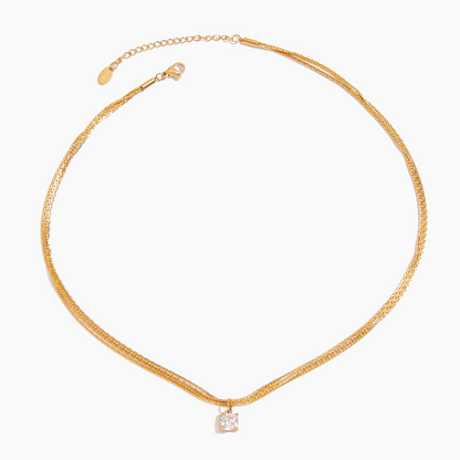 Éclat Twin Chain Necklace