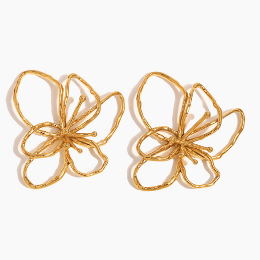 Butterfly-Inspired Earrings