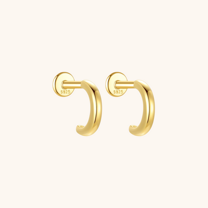 Minimalist Hoop Cartilage Earrings