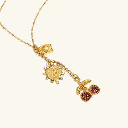 Cherry Sunlight Necklace