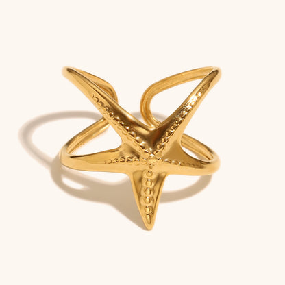 Starfish Embrace Ring