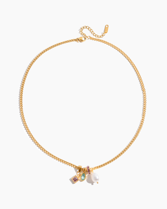 Seraphina Multi-Charm Necklace