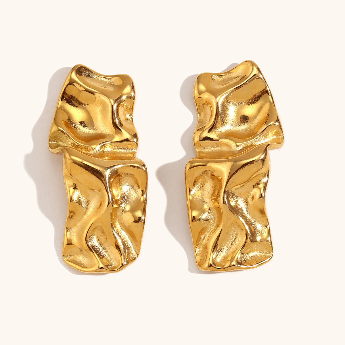 Molten Flow Statement Earrings