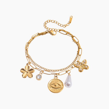 Charm Layered Bracelet