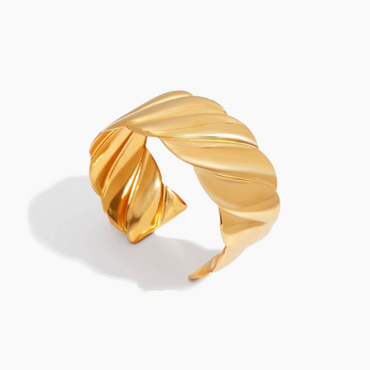 Aurora Twist Cuff Bracelet