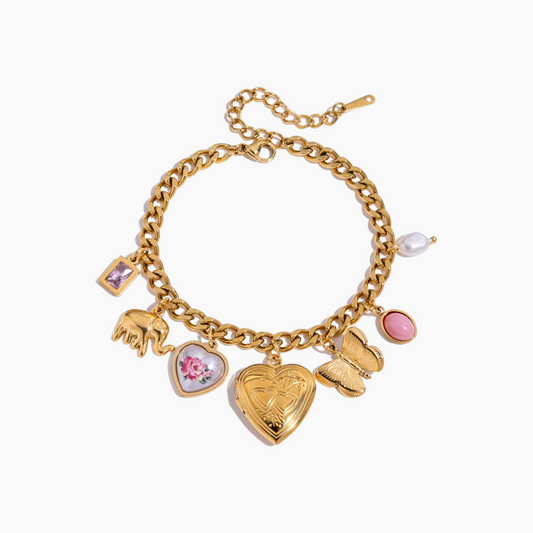 Whimsy Garden Charm Bracelet
