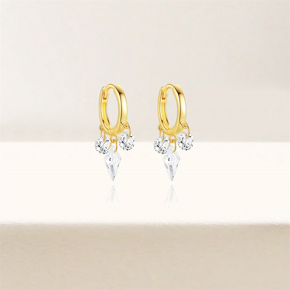 Celestial Prism Zircon Earrings