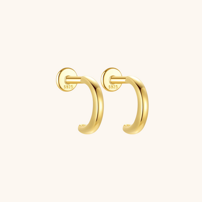 Minimalist Hoop Cartilage Earrings