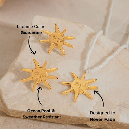 Golden Solstice Earrings