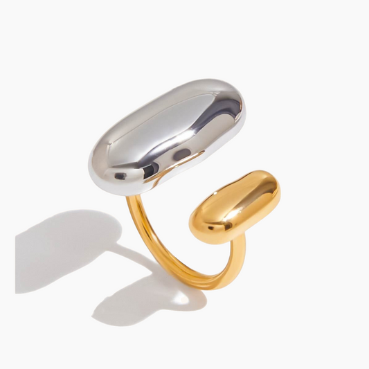 Aurora Flow Ring - Silver