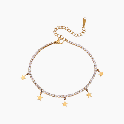 Starlit Sparkle Tennis Bracelet