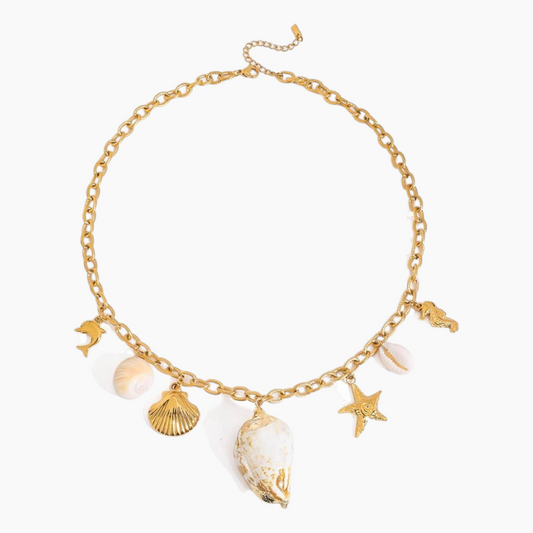Ocean Relic Charm Necklace
