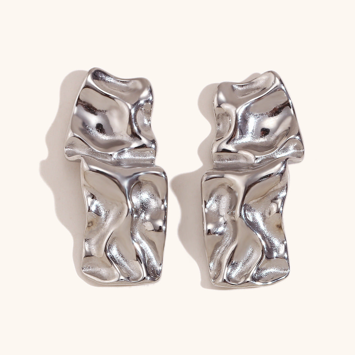 Molten Flow Statement Earrings