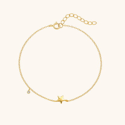 Minimalist Star Zircon Bracelet