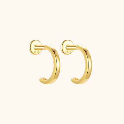 Minimalist Hoop Cartilage Earrings