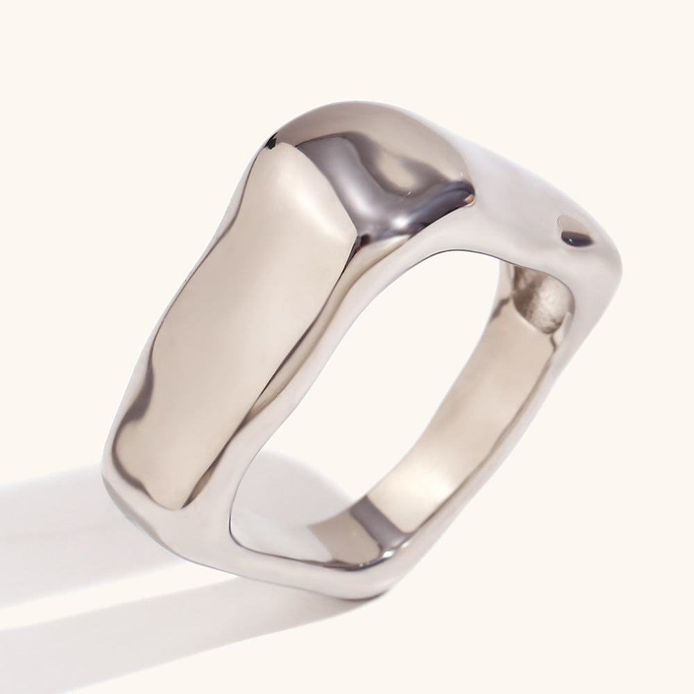 Bold Sculpted Dome Ring