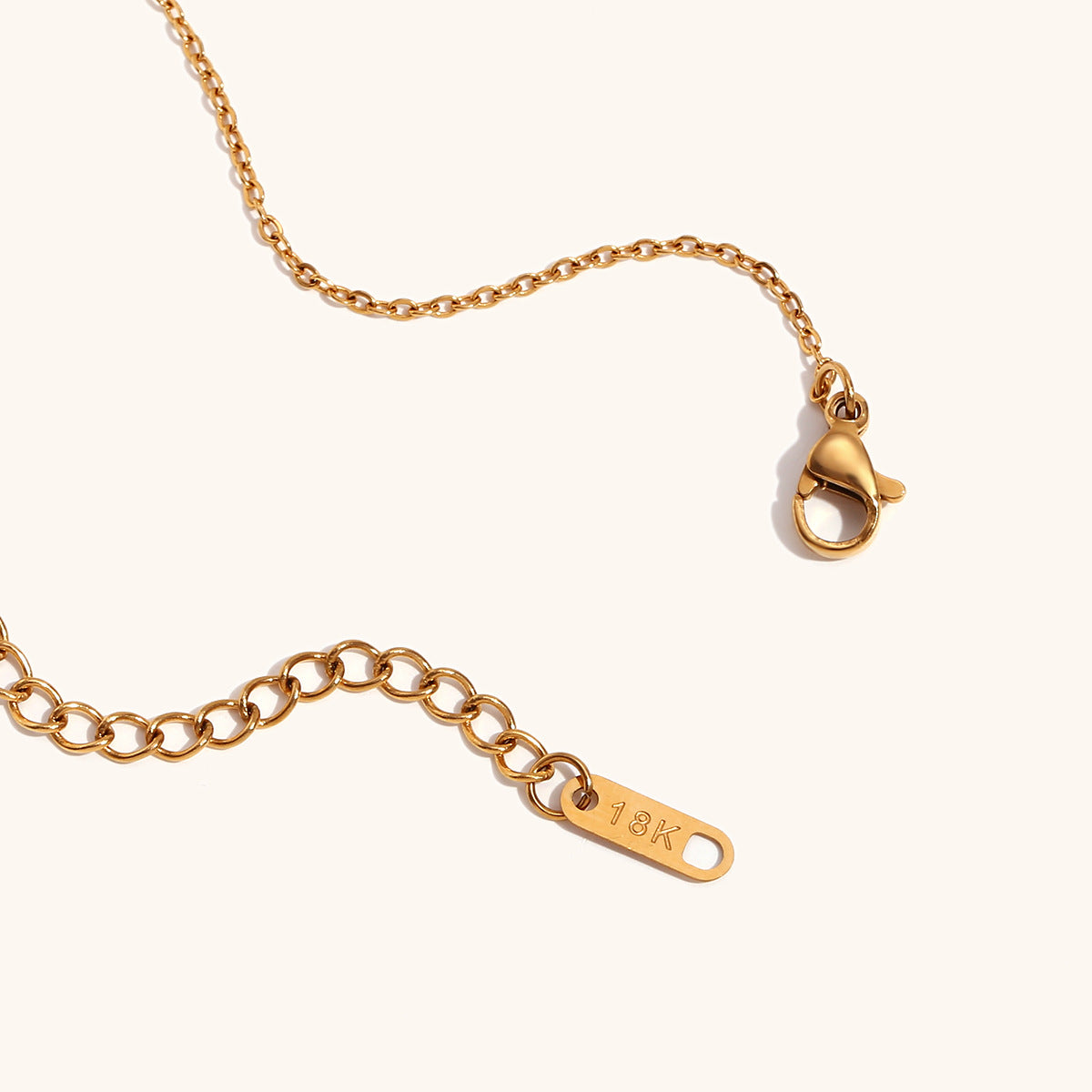 Organic Pearl Link Necklace