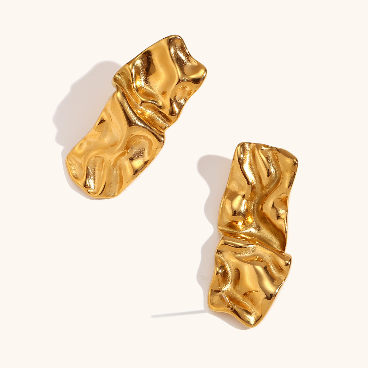 Molten Flow Statement Earrings