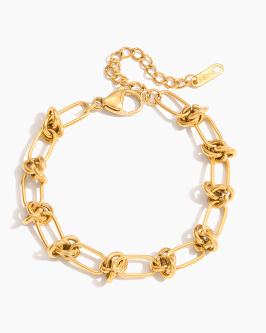Twist Knot Chain Bracelet